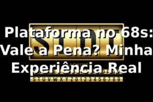🎰 Plataforma no 68s: Vale a Pena? Minha Experiência Real